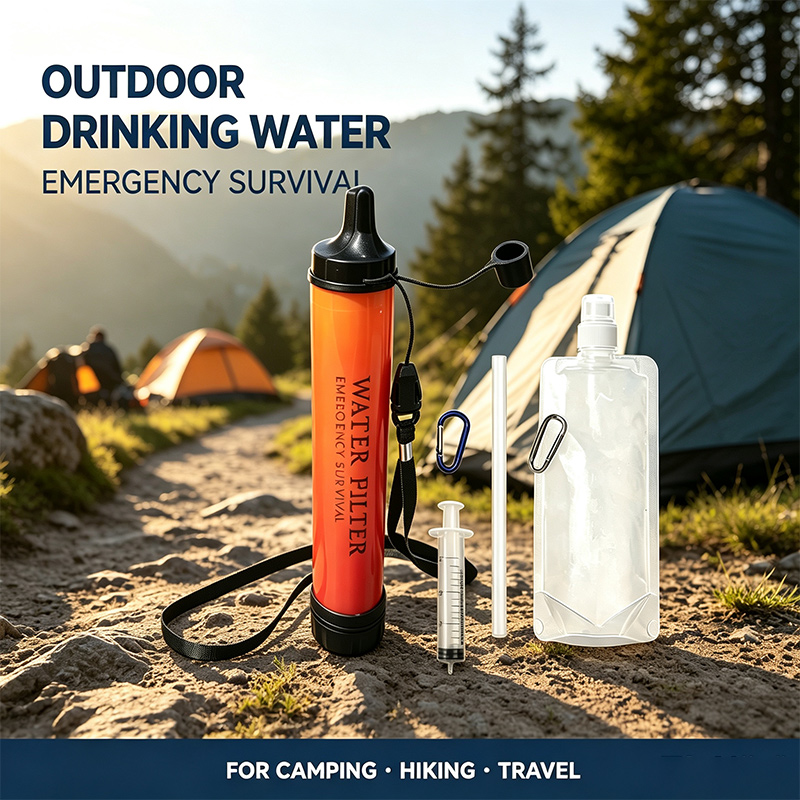 야외용 미니 정수 빨대 캠핑 정화 휴대용 하이킹 정수기 - Water Purification Straw 리뷰 및 가격